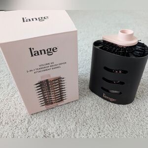 l’ange Volume 65 2-in-1 Teardrop Brush Dryer Attachment Barrel Blush Open Box